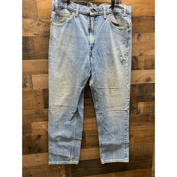 Levis‎ 505 Regular Fit Straight Leg Jean Size 38x30 - Picture 1 of 5